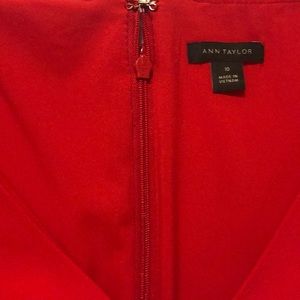 V-neck long sleeve A-line dress